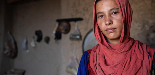 Shekeba and her family have been hit with the food and economic crisis in Afghanistan