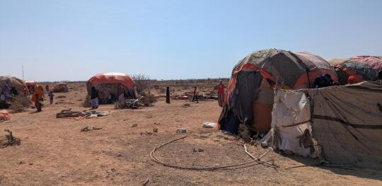 CH11571732 The displacement camp where Fatima lives with her family