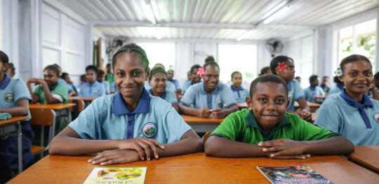 CH11576497 Vanuatu climate resilient classroom launch