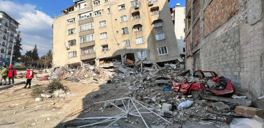 CH1772377 Earthquake destruction in Antakya Hatay Turkiye