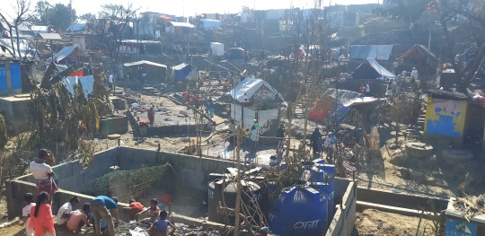 CH1952785 The aftermath of the major fire in Camp 5 in Coxs Bazar Bangladesh