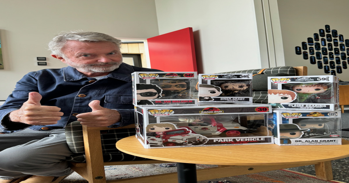 Sam Neill Collection Sir Sam Neill Sells Cast-autographed Toys for Child Refugees — Save the ...