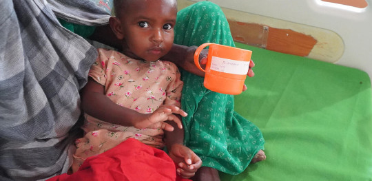 Stabilization Centre in Qardho where children receive milk and therapeutic food treatment Photo credit Carla Di Pardo for Save the Children