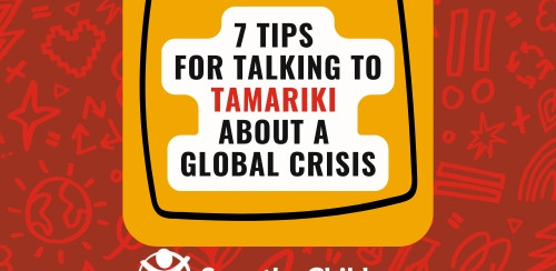 How to talk to children about crisis   Social Media tiles (500 x 350 px)