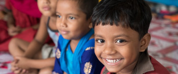 Bangladesh child in class Lo